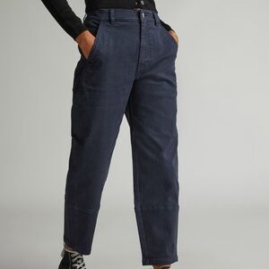 Everlane Utility Barrel Pant Navy Size 2